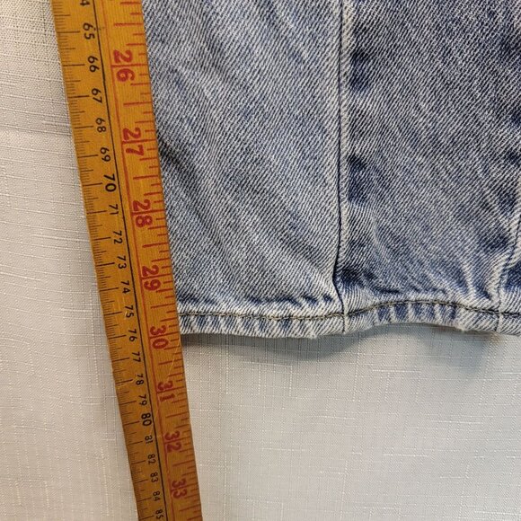 Pacsun 90s Boyfriend High-Waisted Patchwork Jeans 22x30 - Picture 9 of 10